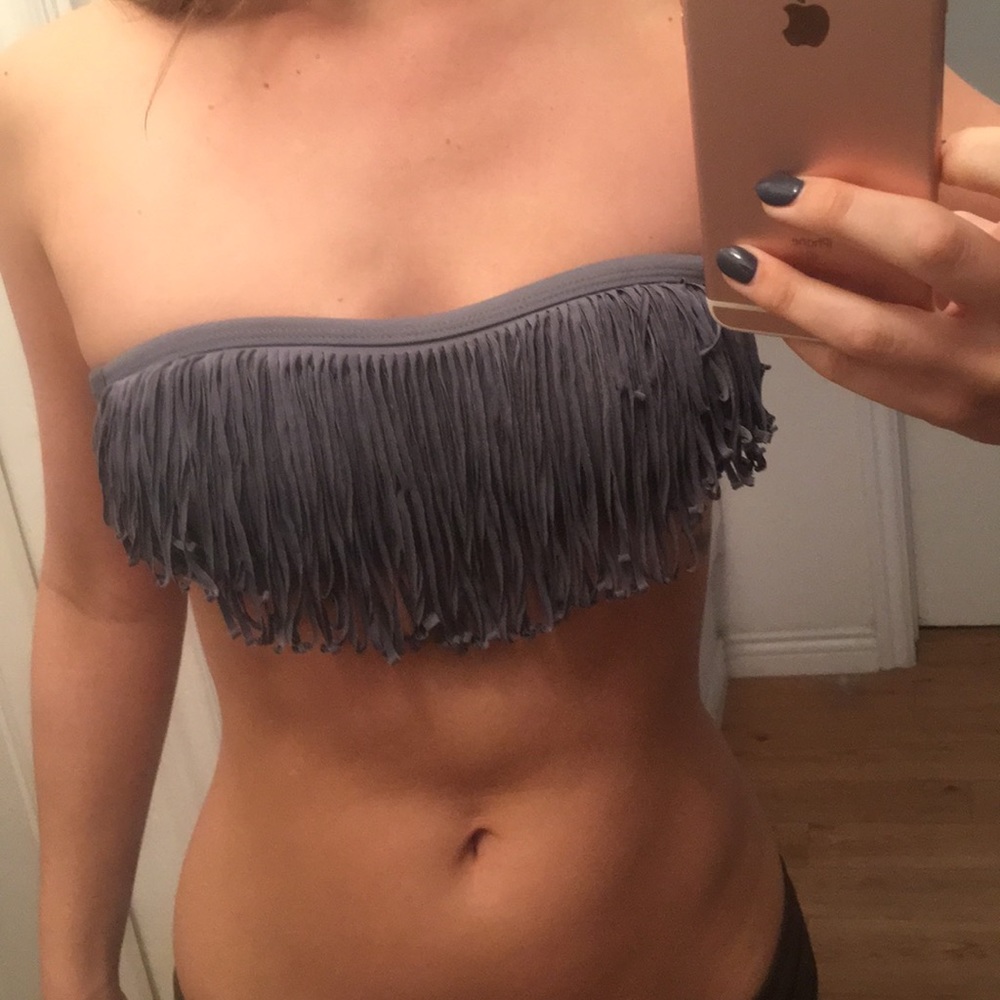 L space swimsuit top